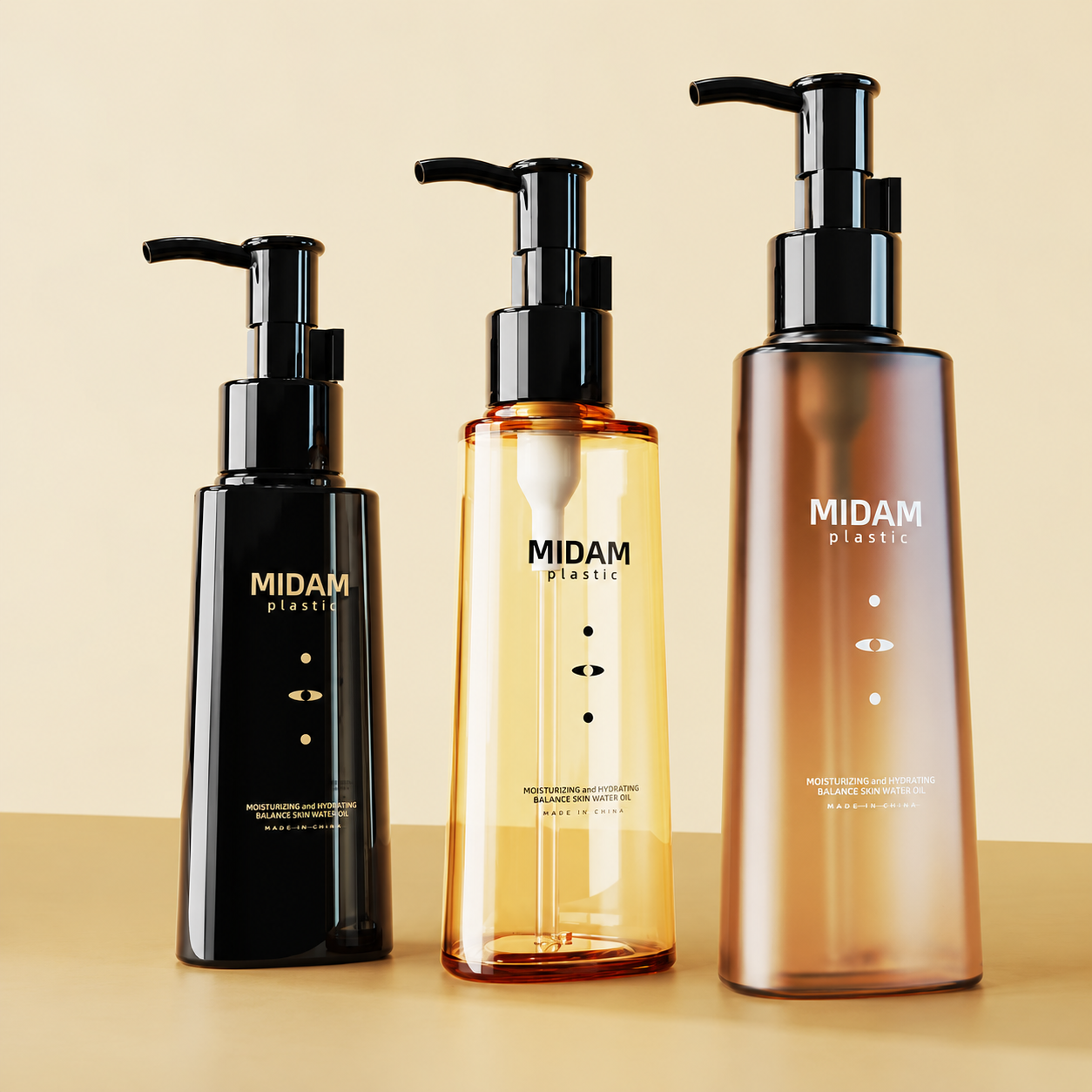 MB-1022 PET 삼각 로션 펌프 용기 120/160/200ml