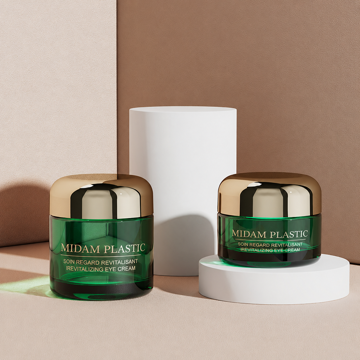 MB-1025 PETG Thick Wall Cream Jar 30/50ml