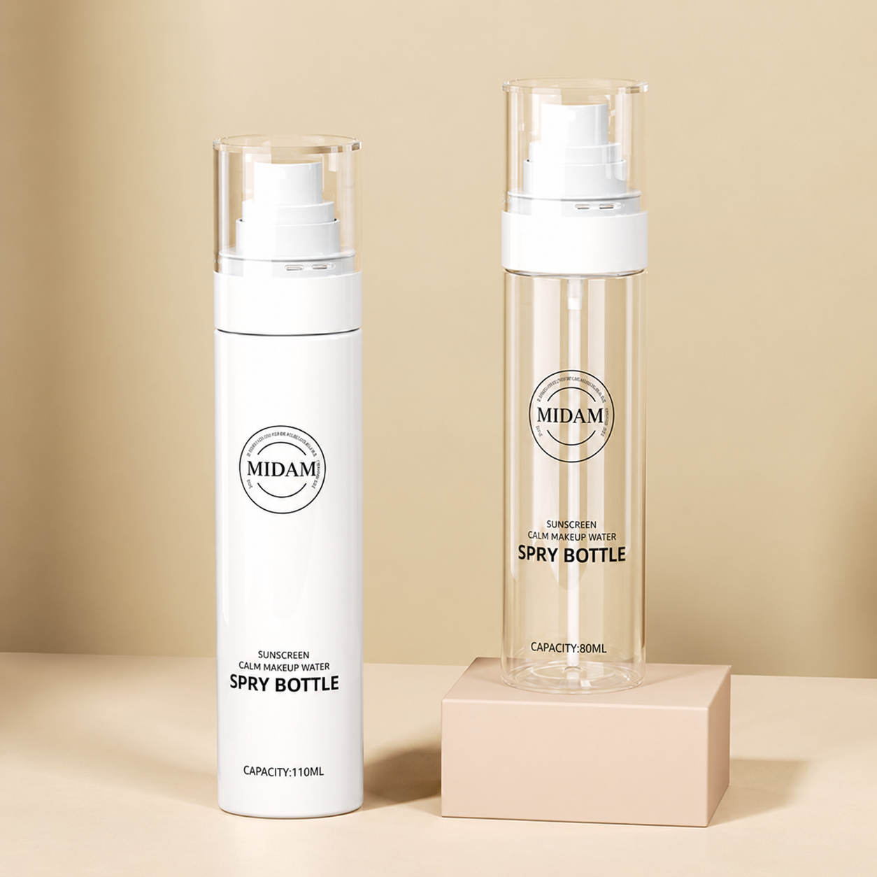 MB-1027 PETG 미세 분사 미스트 용기 80/110ml