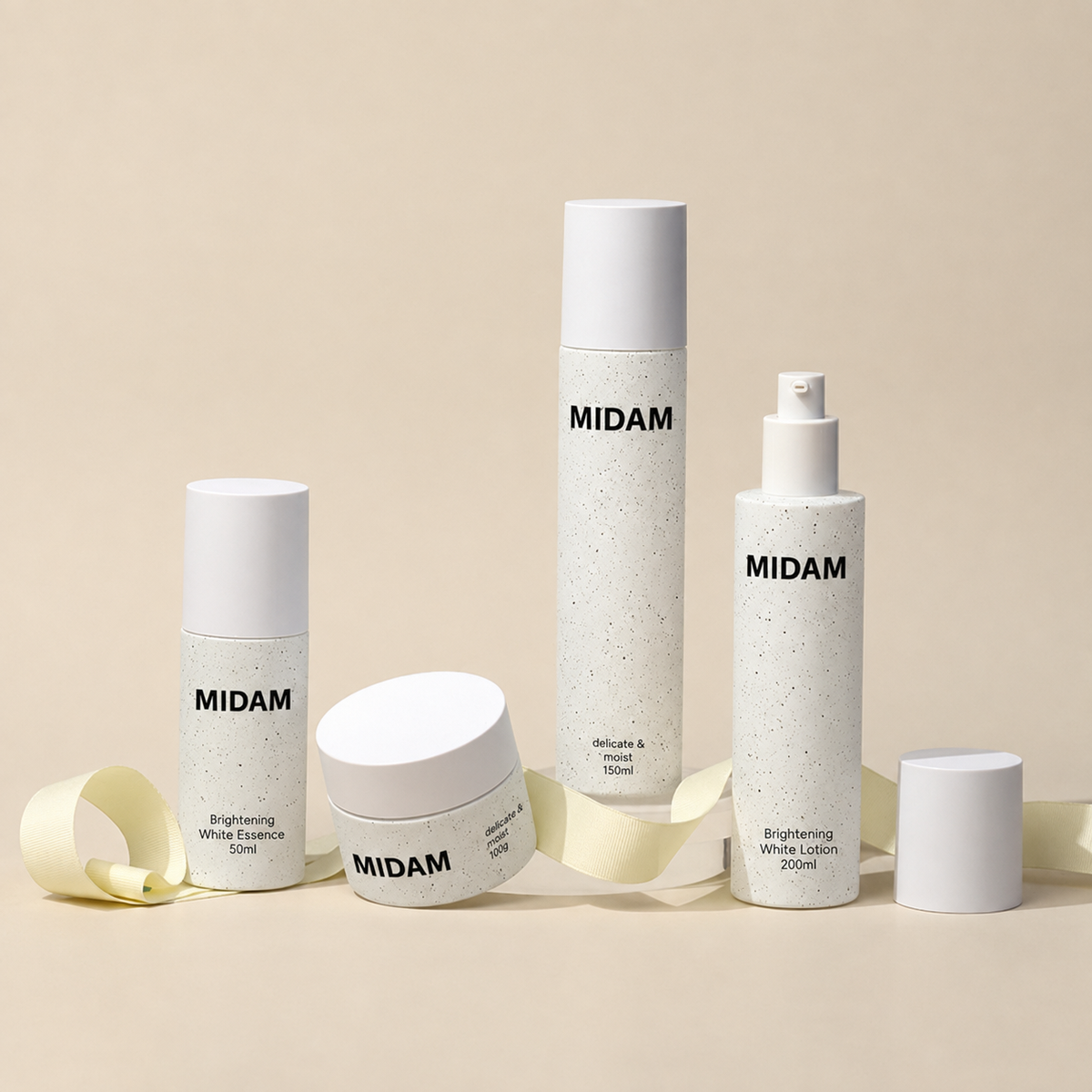 MB-0267 모조석 유리 스킨케어 용기 세트 50g/50ml/100ml/120ml
