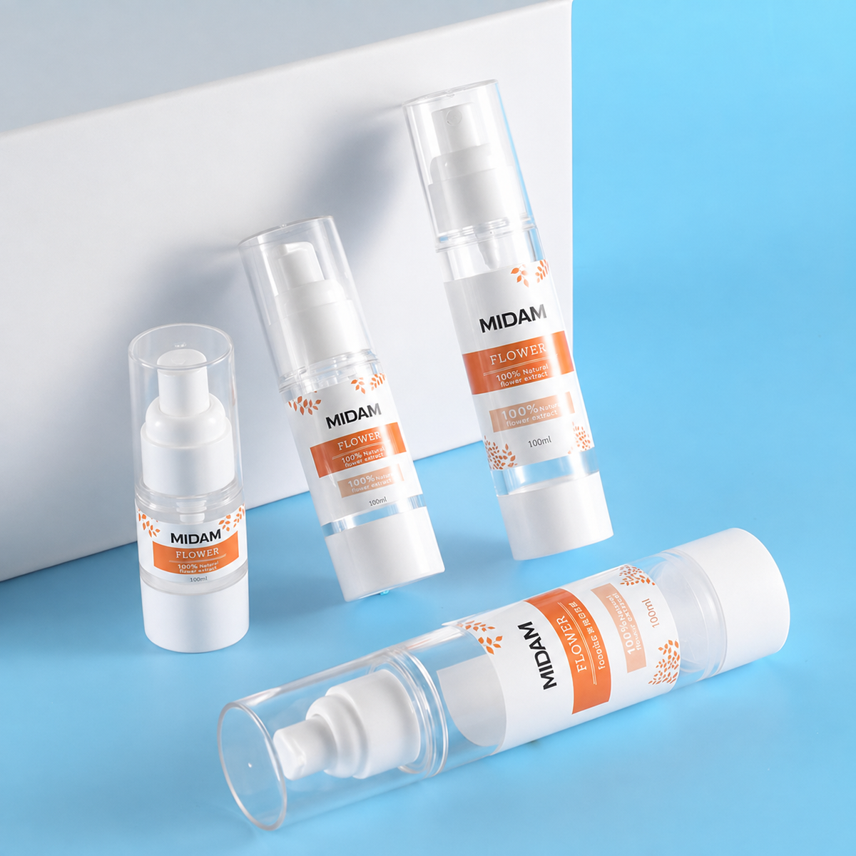 MB-0201 AS 진공 펌프·스프레이 용기 15ml / 30ml / 50ml / 100ml