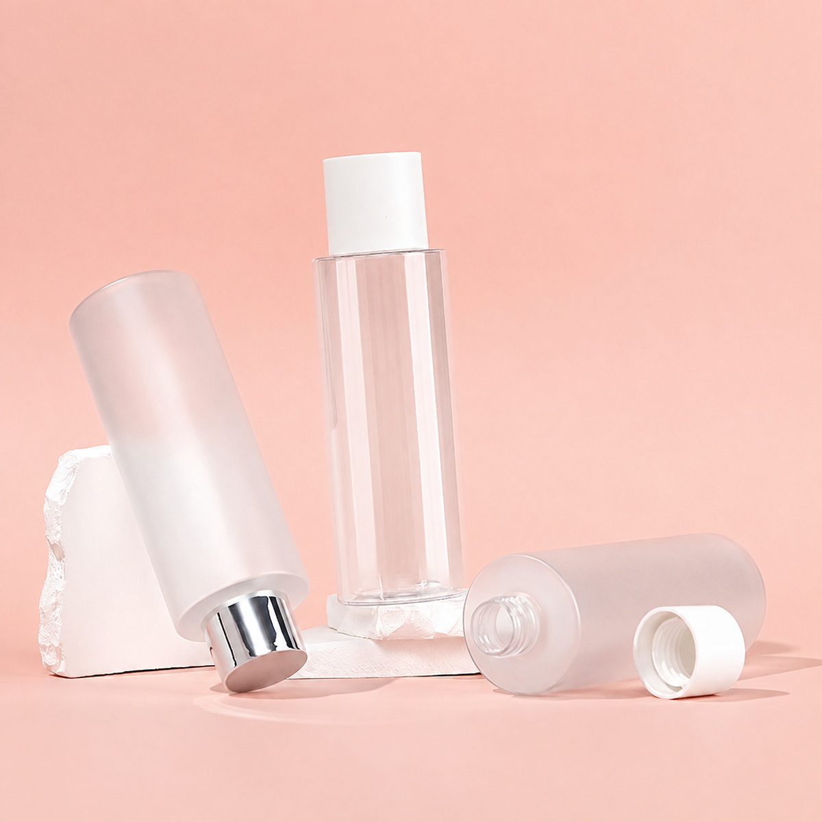 MB-0283 PETG 프로스티드 토너·샴푸 용기 300ml