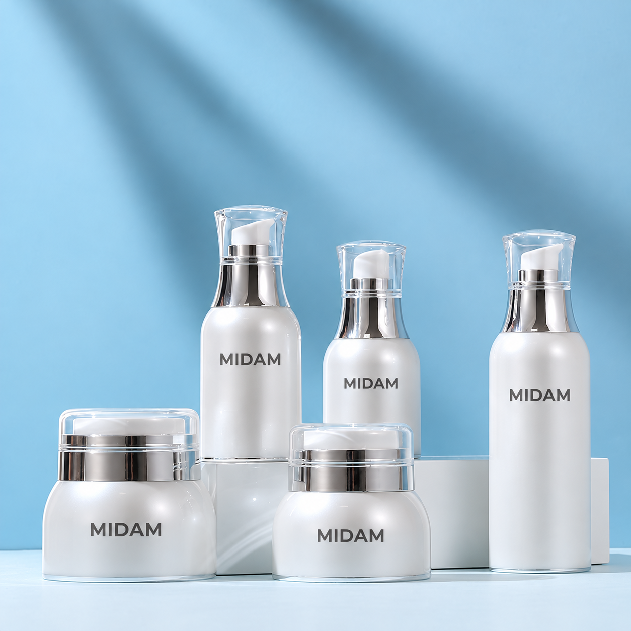 MB-0366 PETG 진주광택 진공 에센스 용기 50ml