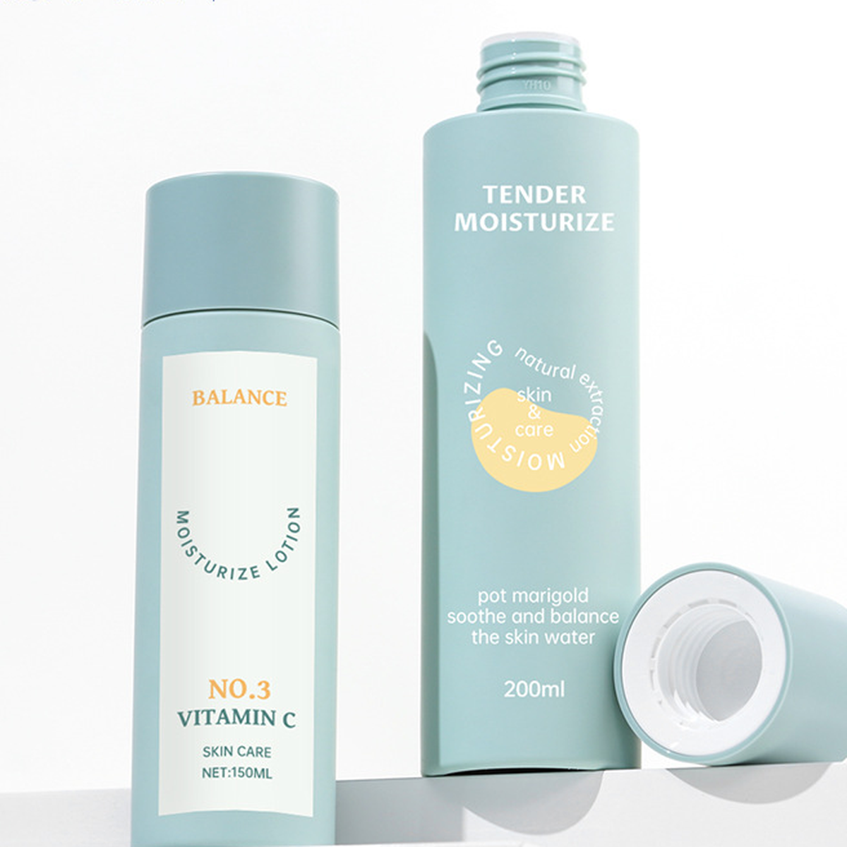 MB-0554 PETG 이중 구조 토너 용기 100ml/120ml/150ml/200ml