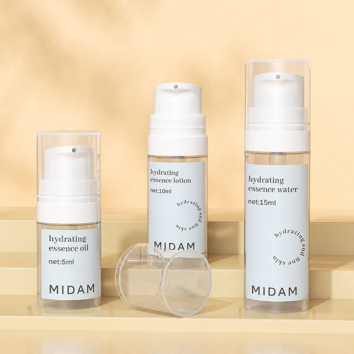 MB-0287 PP 소용량 에어리스 펌프 용기 5ml/10ml/15ml