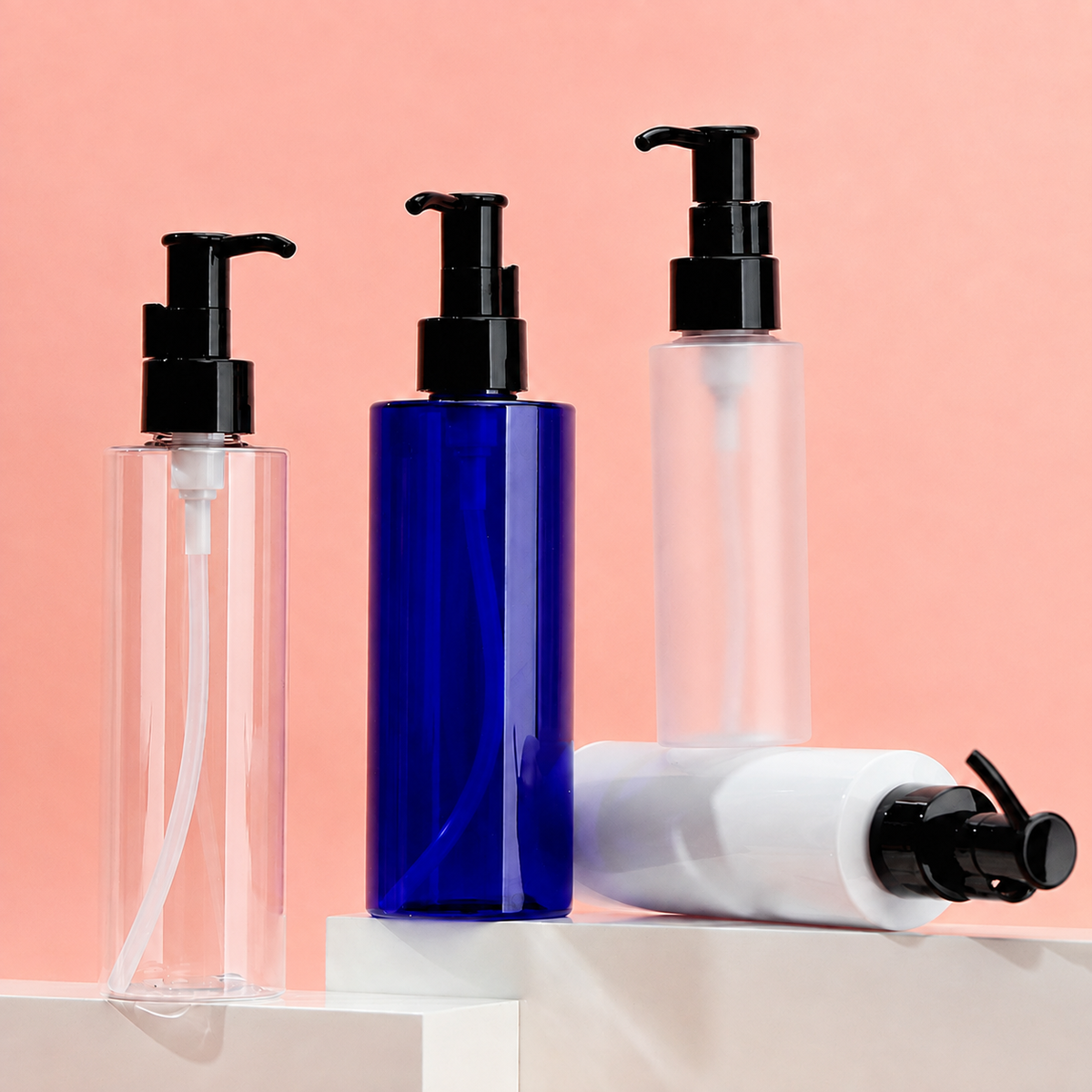 MB-0303 PETG 오일·로션 펌프 용기 100ml/120ml/150ml/200ml/250ml
