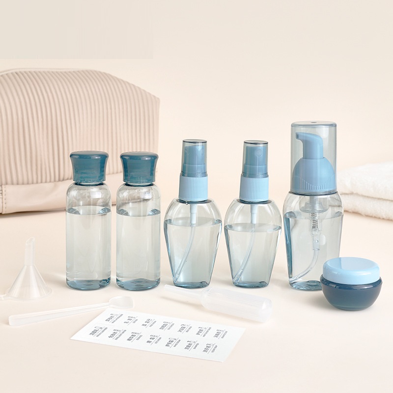 MB-0189 PETG 휴대용 에센스 크림 앰플병 세트 10ml/40ml/50ml