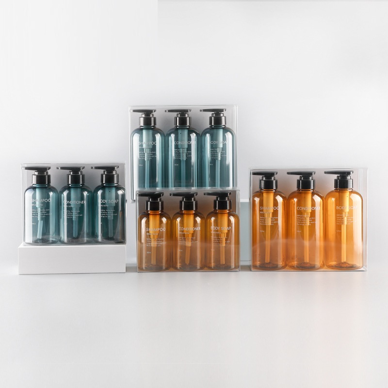 MB-0184 PETG 호텔식 바디워시 바디크림 샴푸병 300ml/500ml
