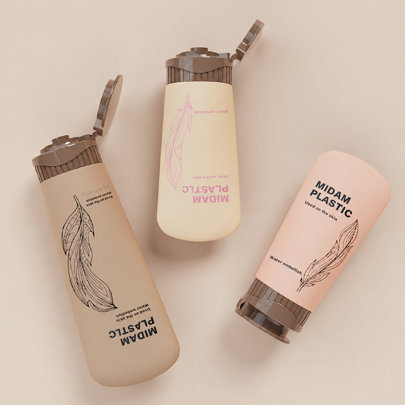 MB-1008 HDPE 플랫 테일 스퀴즈 용기 30/50/100/120ml