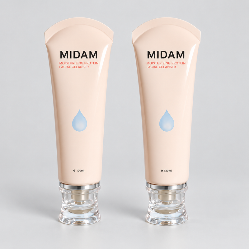 MB-0878 PE 라운드 실링 투명 캡 튜브 용기 D40 60–120ml