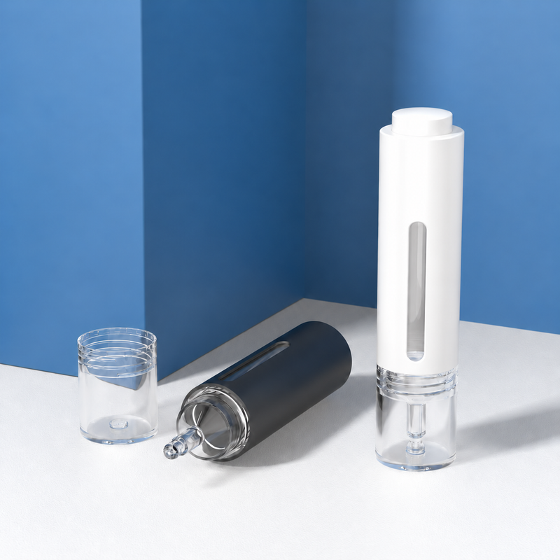 MB-0967 ABS/PET 잔량 확인창 프레스 드롭 용기 15ml
