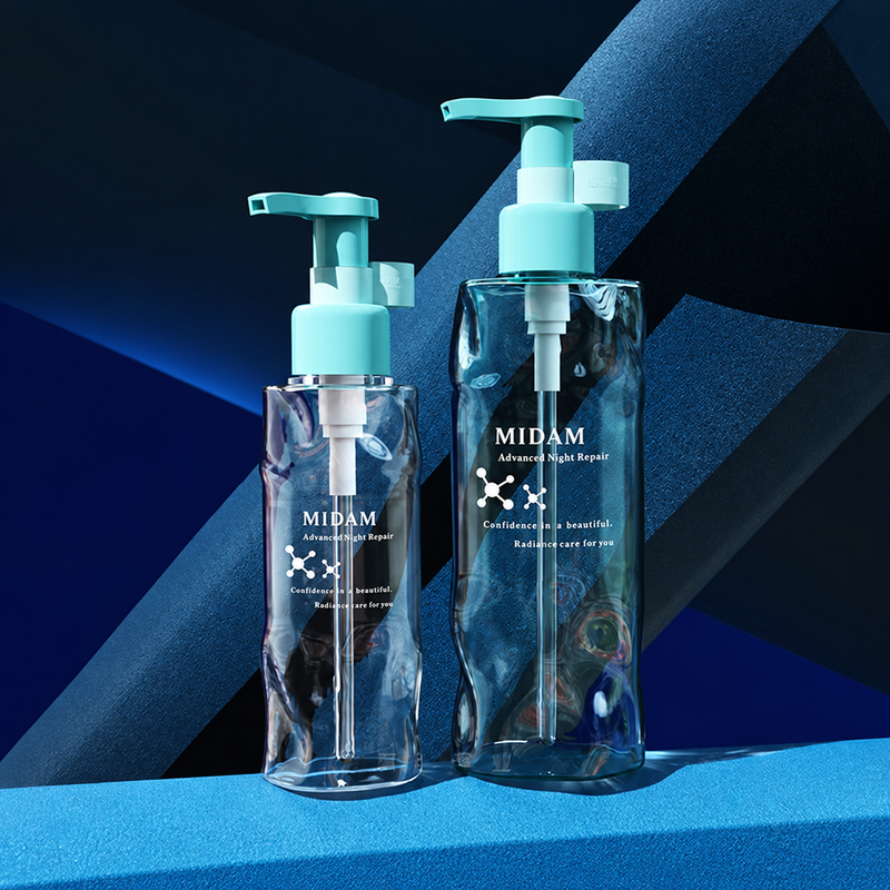 MB-0913 PETG 웨이브 펌프 용기 180/300ml